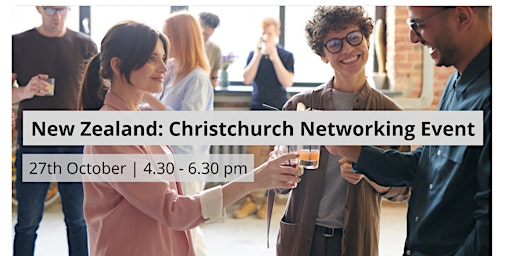 NZ271022  New Zealand: Christchurch Networking Event