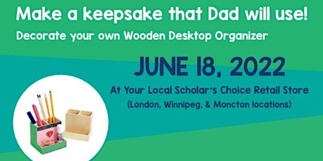 Father's Day Arts and Crafts Activity (Moncton - 11AM)