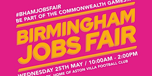 Commonwealth Games Jobs & Training Fair at Aston Villa Football Stadium