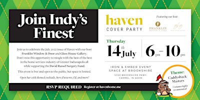 Haven's July Cover Party Featuring Franklin Window & Door