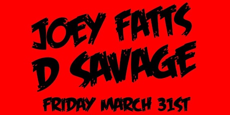 Current Circle Presents Joey Fatts & D Savage (At Your Neck Tour) primary image