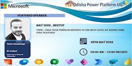 Odisha Power Platform User Group , May Meetup 2022 tickets