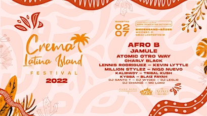 Imagen principal de CREMA LATINA ISLAND FESTIVAL 2022