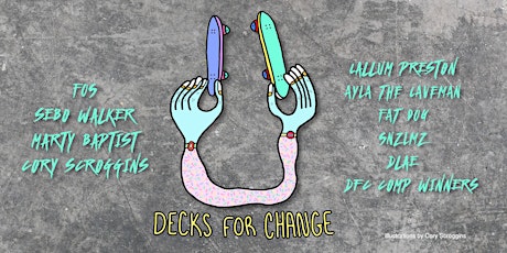 Decks for Change - Skate Art Exhibition & Charity Auction primary image
