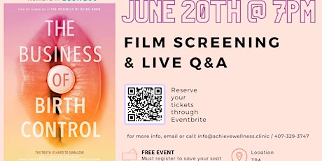 'Business of Birth Control' Film Screening + Q&A tickets