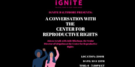A Conversation with the Center for Reproductive Rights tickets