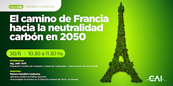 CAMBIO CLIMÁTICO - El camino de Francia hacia la neutralidad carbón en 2050