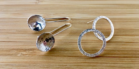 Make a Pair of Textured Silver Earrings tickets