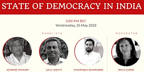 State of Democracy in India tickets