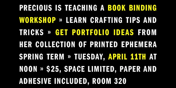 Book Binding + Paper Basics