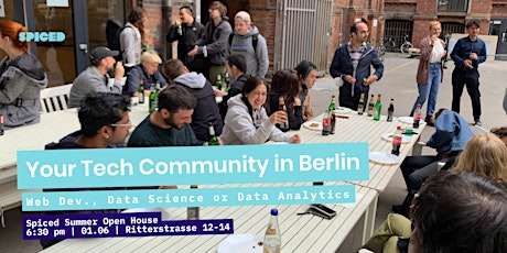 Spiced Summer Open House: Be a Part of Berlin's Hottest Tech Community tickets