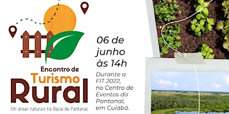 Encontro de Turismo Rural em Áreas Naturais na Bacia do Pantanal ingressos