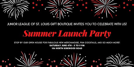Junior League of St. Louis Boutique Summer Launch Party tickets