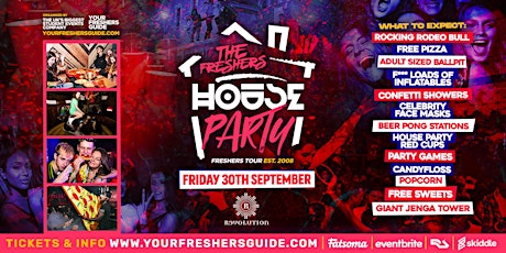 The Freshers House Party | York Freshers 2022 tickets