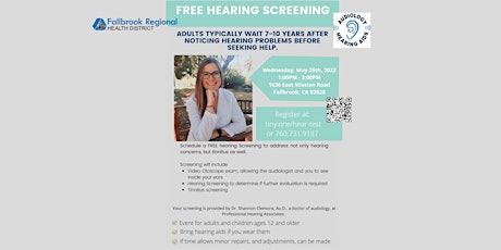 FREE Hearing Screening tickets