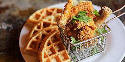 Primaire afbeelding van Fried Chicken and Waffles - Online Cooking Class by Cozymeal™