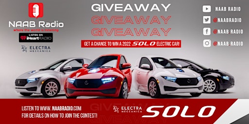 REGISTER TODAY TO WIN A 2022 SOLO CAR