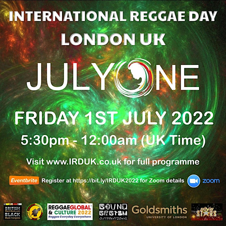 IRD UK - International Reggae Day London UK 2022 image
