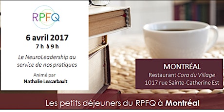 Petit-déjeuner discussion du RPFQ sur la formation | Montréal - Avril 2017 primary image