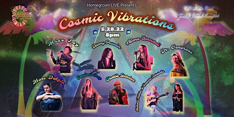 Homegrown LIVE Presents "Cosmic Vibrations" Livestream Tickets