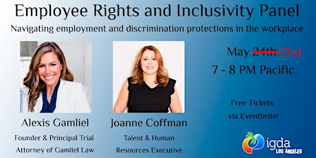 Employee Rights and Inclusivity Panel tickets