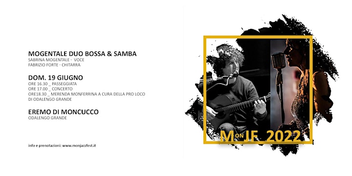 Immagine MonJF2022 _ Concerto nel Bosco: Mogentale duo "Bossa & Samba"