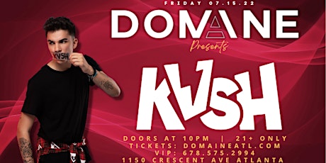 KVSH! - Live at Domaine on 7/15/22 tickets