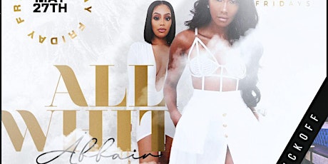 All White Party This Friday  at Rokwood tickets
