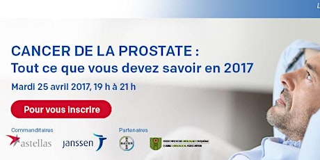 CANCER DE LA PROSTATE : Tout ce que vous devez savoir en 2017! Everything you need to know in 2017! primary image