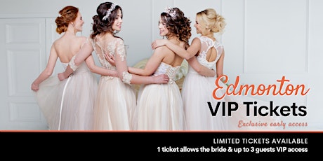 Edmonton Pop Up Wedding Dress Sale VIP Early Access tickets