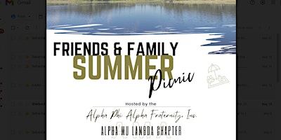 Friends and Family Summer Picnic