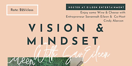 Vision and Mindset - Vision Board Class tickets