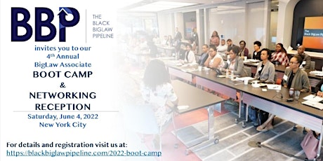 The Black BigLaw Pipeline Associate Boot Camp - Networking Reception Only tickets