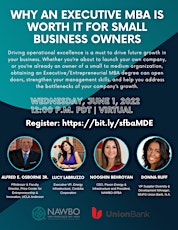 Why an Executive MBA is Worth It for Small Business Owners tickets