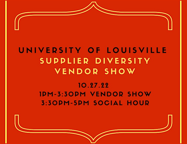 University of Louisville's 2nd Annual Supplier Diversity Vendor Show image