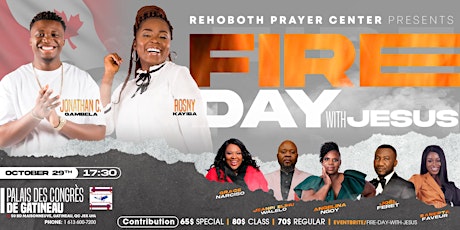 FIRE DAY WITH JESUS tickets