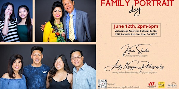 Family Portrait Day sign-up