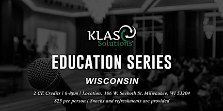 KLAS Education Series - Fee for Service tickets