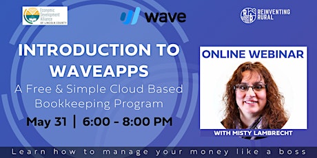 Introduction to WaveApps - A Free & Simple Cloud Based Bookkeeping Program tickets