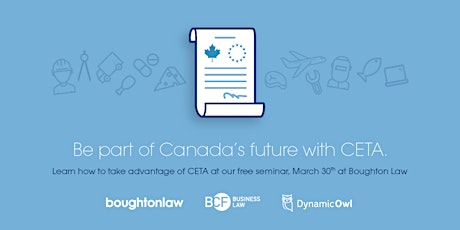 Be part of Canada’s future with CETA primary image