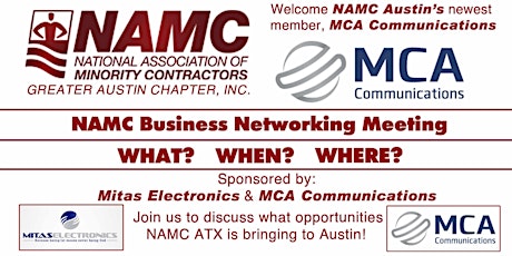 June NAMC ATX Networking Meeting tickets