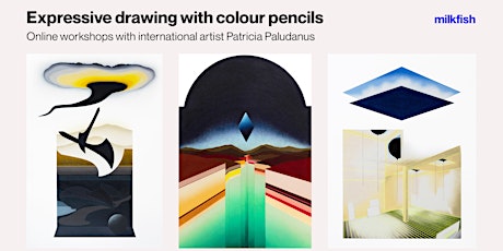 Online Art Workshop: Expressive Drawing with Colour Pencils Tickets