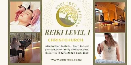 Introduction to Energy Healing Retreat  - Reiki level 1(Christchurch) primary image