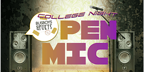 College Night Open Mic | Brookland | 2nd Fridays| Hosted by Malachi Byrd tickets