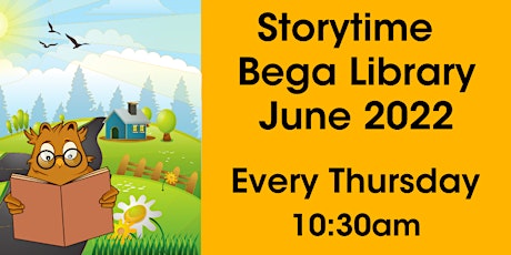 Thursday Storytime @ Bega Library, June 2022 tickets