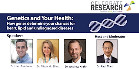 Celebrate Research Public Lecture - "Genetics and Your Health" primary image