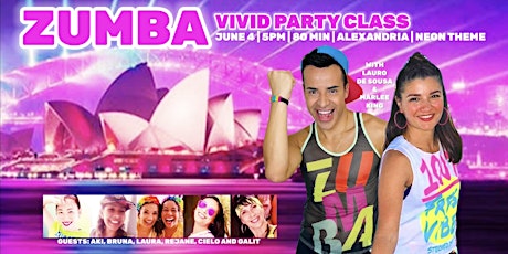 Zumba Vivid Party Class (Sydney AU) tickets