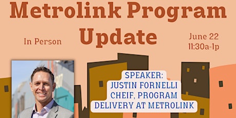 June Luncheon - Metrolink Programs Update tickets