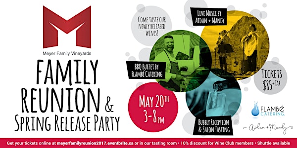 Meyer Family Reunion & Spring Release Party