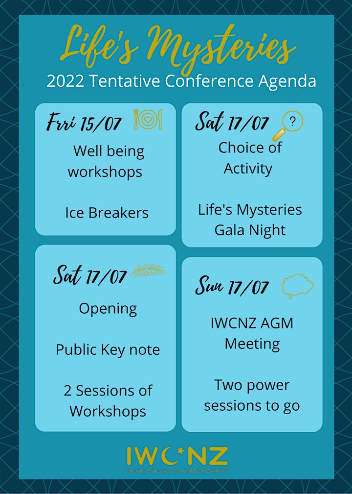 Islamic Women's Council of New Zealand -  2022 Conference image